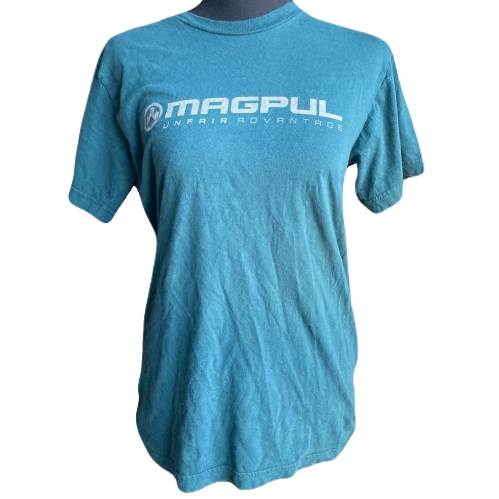 Magpul Unfair Advantage‎ Bluish Green Tactical Tee Unisex Small